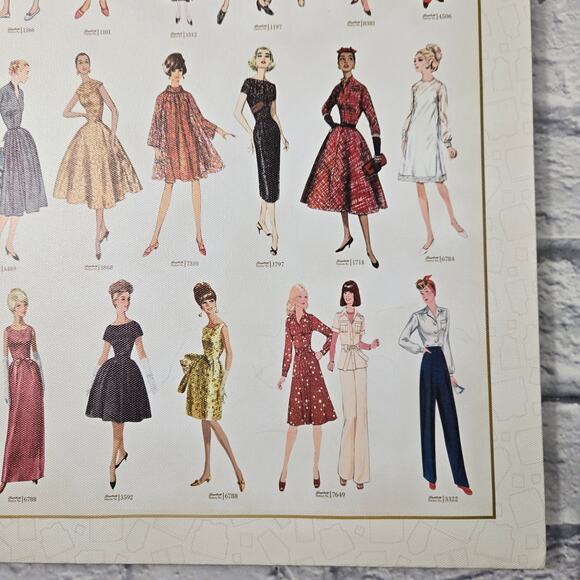 Simplicity Vintage Patterns Canvas Artwork Our Future Has Always Been Female - Picture 5 of 15